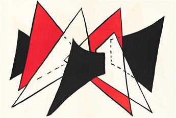 ALEXANDER CALDER Derrière le Miroir: Stabiles.